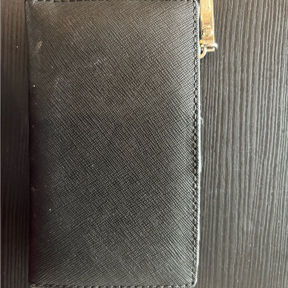 Kate Spade Black Floral Bifold Wallet - Picture 5 of 7